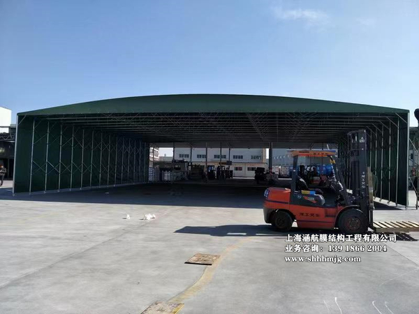 推拉篷活动雨棚 (34)