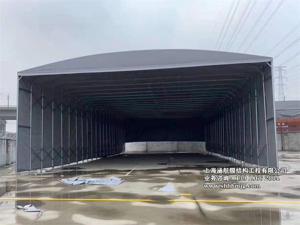 推拉篷活动雨棚 (37)