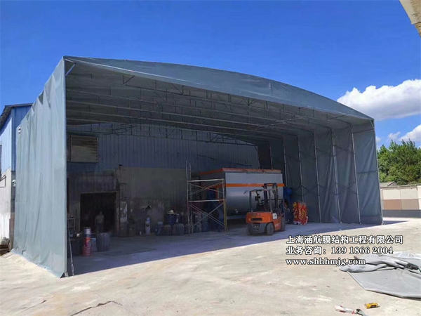 推拉篷活动雨棚 (36)