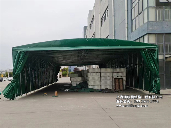 推拉篷活动雨棚 (35)