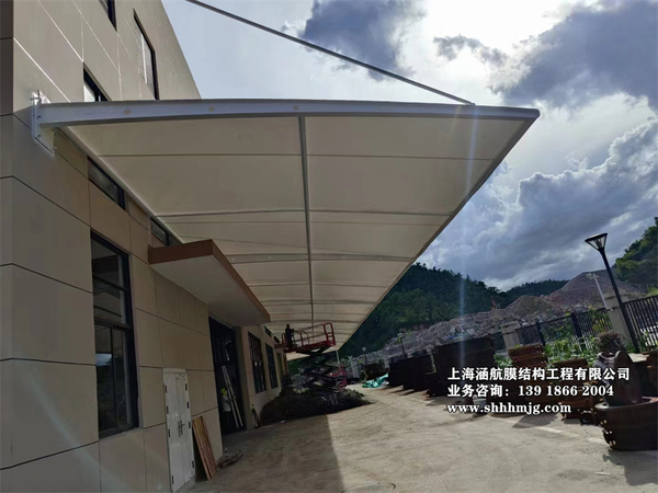 墙面固定膜结构棚 (15)