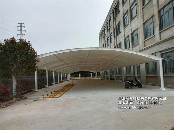 墙面固定膜结构棚 (17)